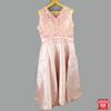 ชุดกระโปรงโบว์คาดเอวเกาะอกลายลูกไม้ (สีชมพู) - Shop888mall - 2