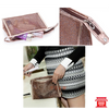 Shop888 กระเป๋าเครื่องสำอางลายลูกไม้ (สีชมพูอ่อน) - Shop888mall - 4