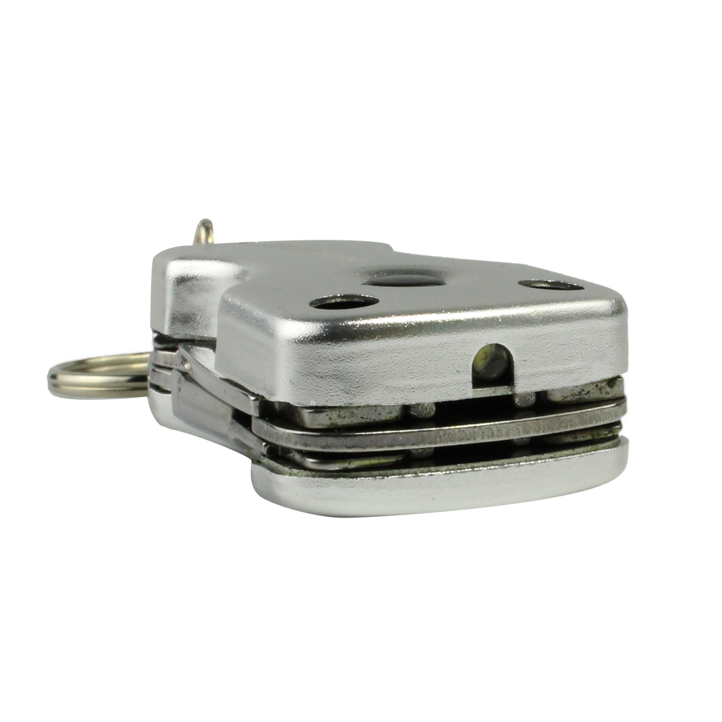 Shop888mall SWISS TECH มีดพับอเนกประสงค์แบบพกพา รุ่น Key Ring Multi-Tool 7-in-1 (สีเงิน) - Shop888mall - 6