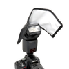 Shop888mall ซอฟท์บ็อกซ์สำหรับครอบหัวแฟลชกล้อง DSLR เพื่อแสงที่นุ่มนวลขึ้น (สีขาว) - Shop888mall - 1