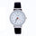 2016 Fashion Classical Women's Watch Roman Number Quartz Leather Wrist Watch Black White Leather Wristwatch montre femme
