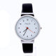 2016 Fashion Classical Women's Watch Roman Number Quartz Leather Wrist Watch Black White Leather Wristwatch montre femme